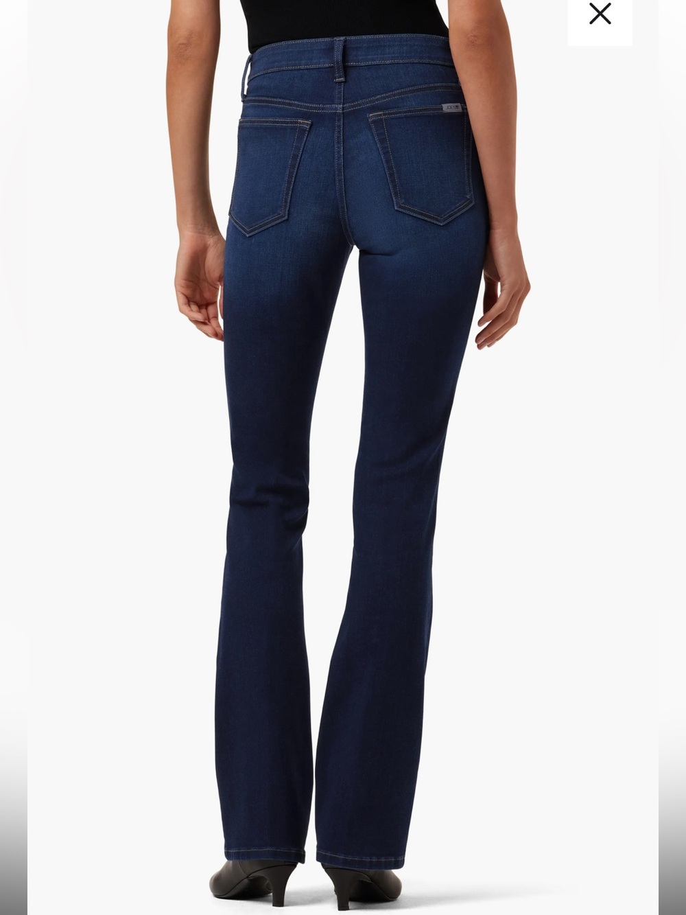 Joe's Jeans High Rise Curvy Bootcut Jeans Sz 29 Dark Wash Stretch Denim